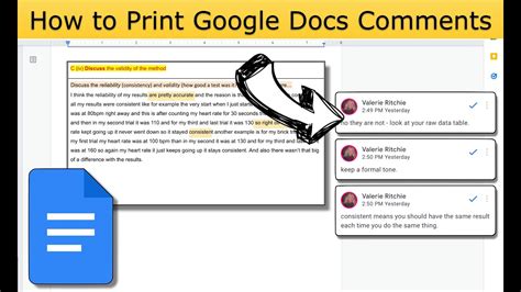 how to print comments on google docs and why it's crucial for collaborative projects