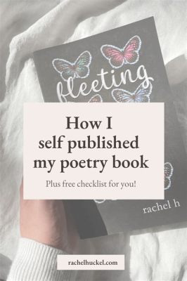 How to Self-Publish a Poetry Book: A Detailed Guide